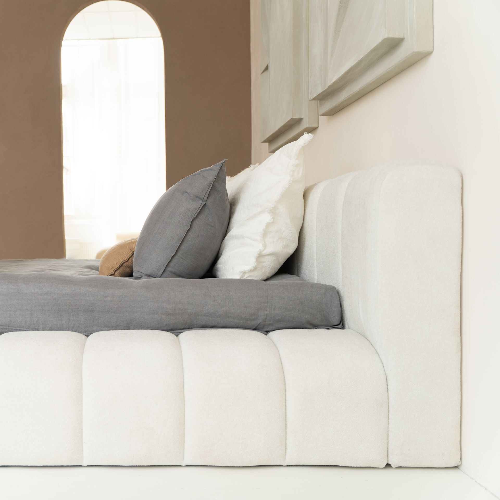 Teddy boucle bed