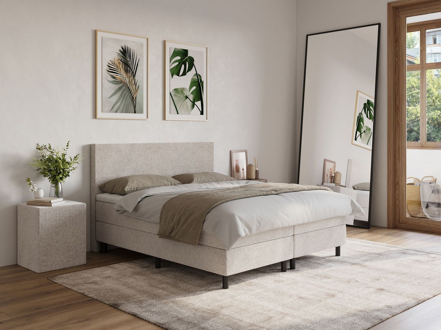 Boxspring Havana GRATIS Topper