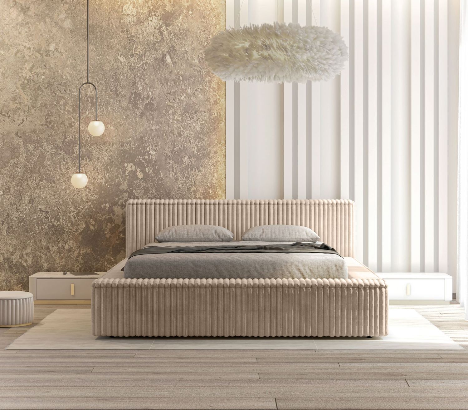 Teddy Bed Lune met opbergruimte