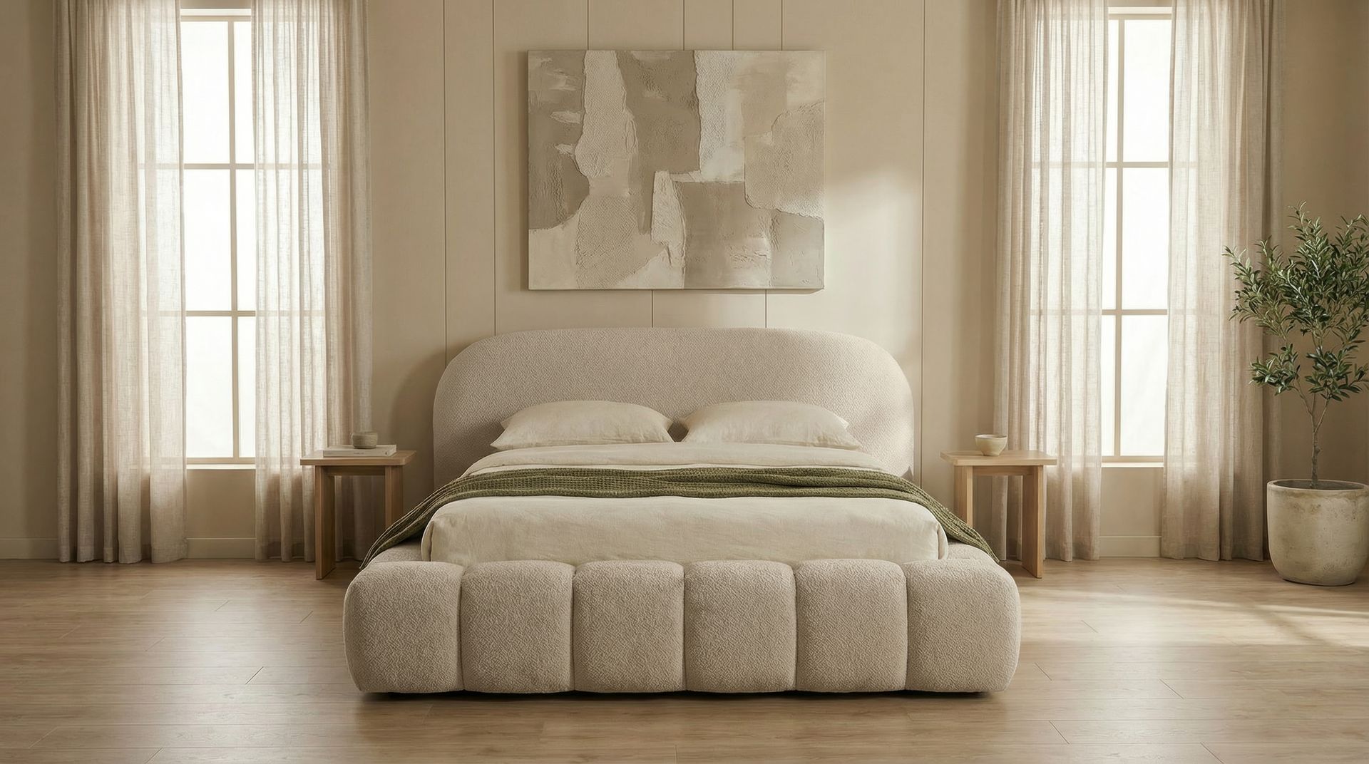 Teddy Bed Japandi met opbergruimte