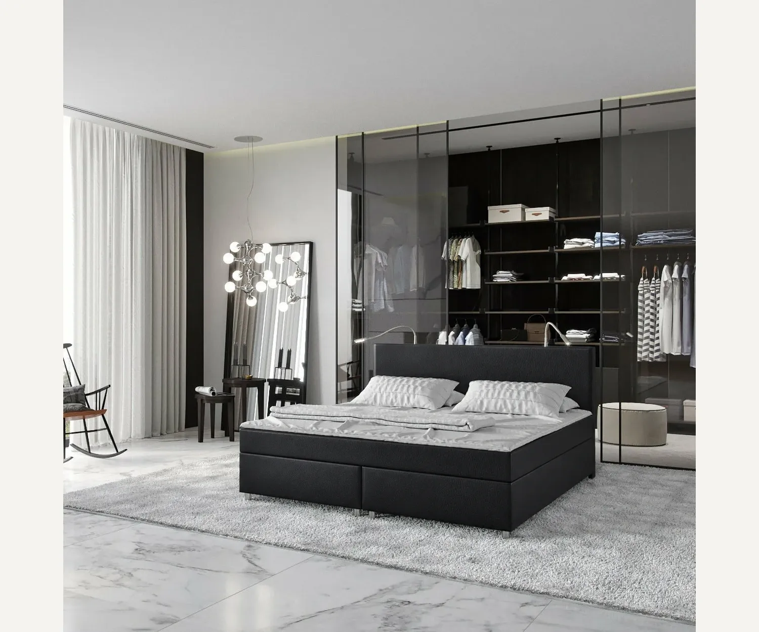 Boxspring Eindhoven Leatherlook