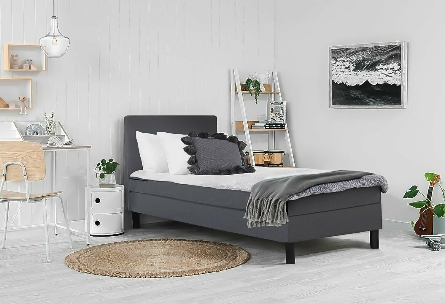 Boxspring Parijs + GRATIS topper