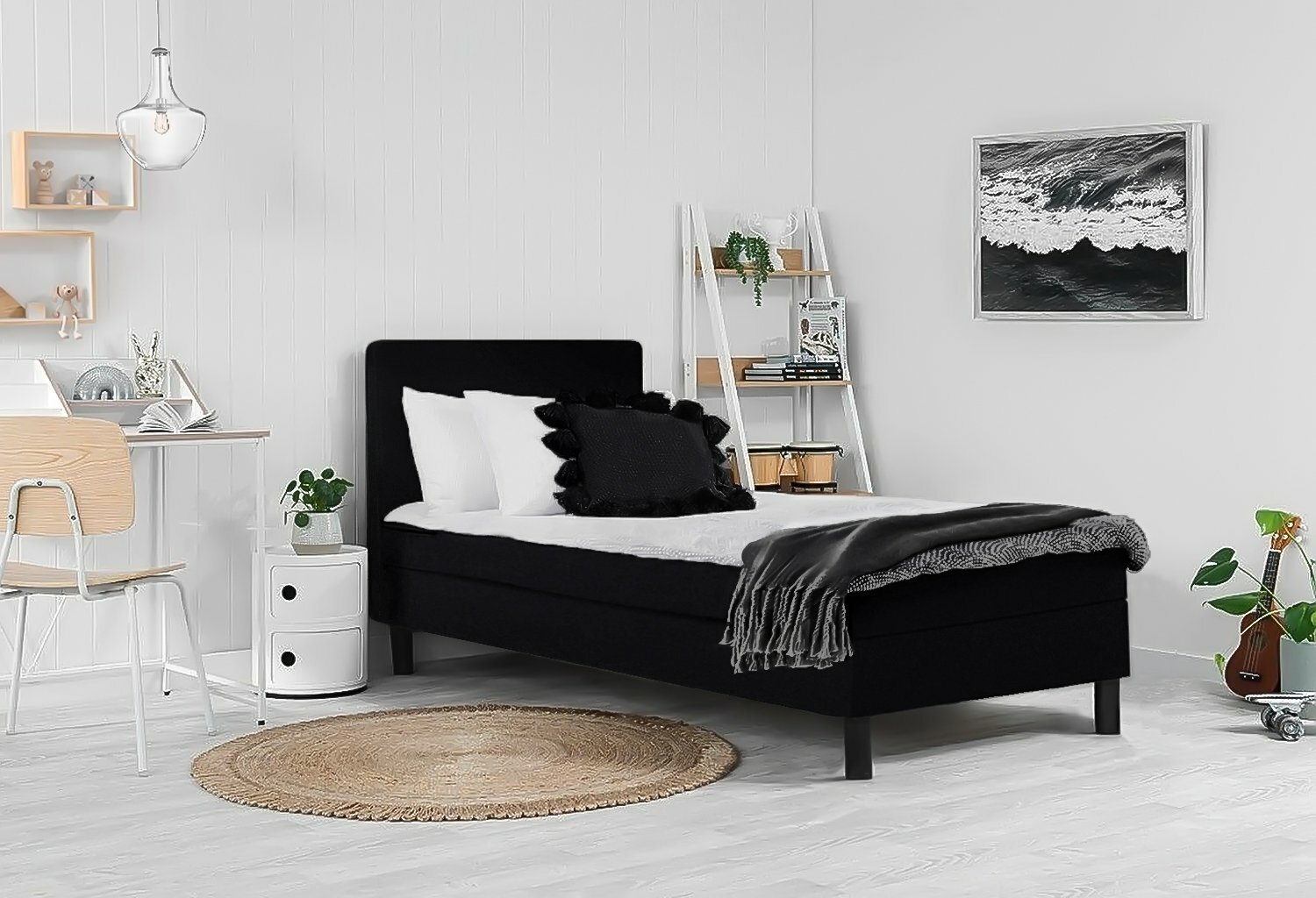 Boxspring Parijs + GRATIS topper