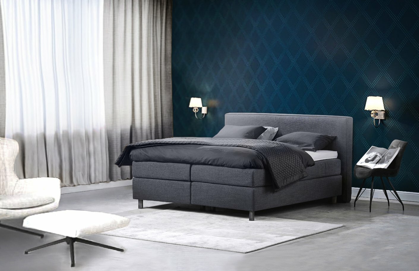 Boxspring Monaco Levertijd 1-3 dagen !!