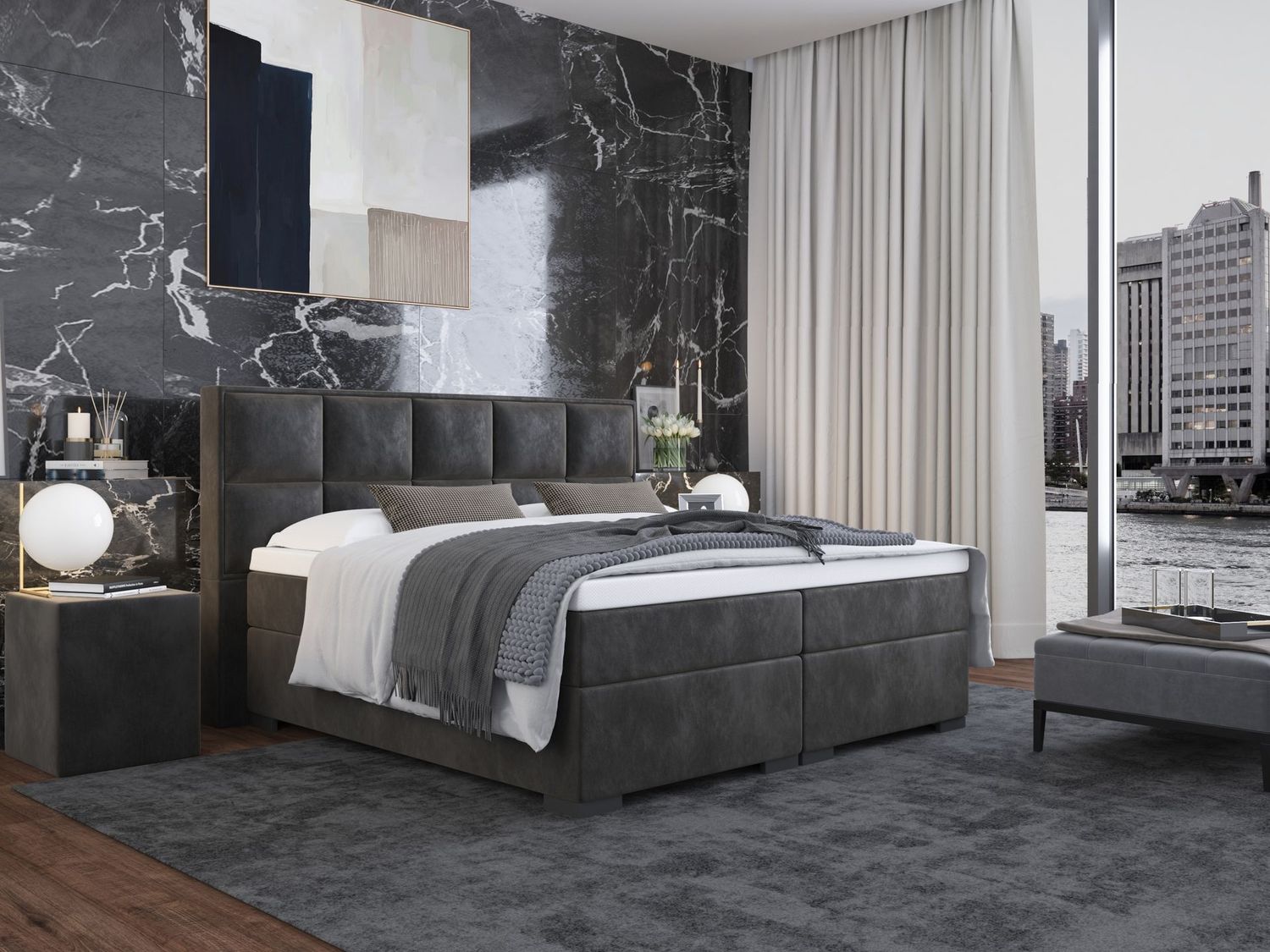 Boxspring  Brooklyn Velvet
