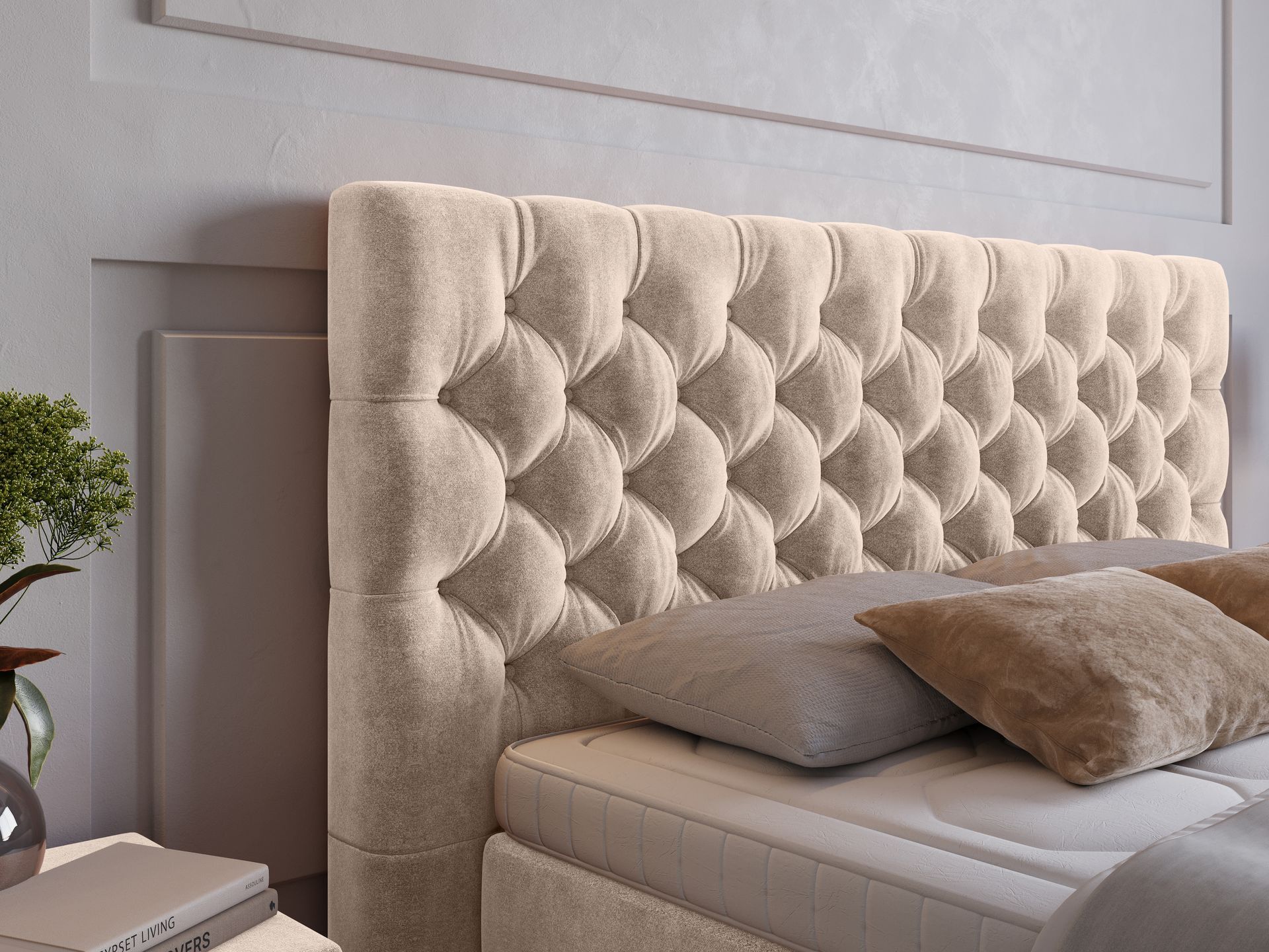 Boxspring Louvre Velours