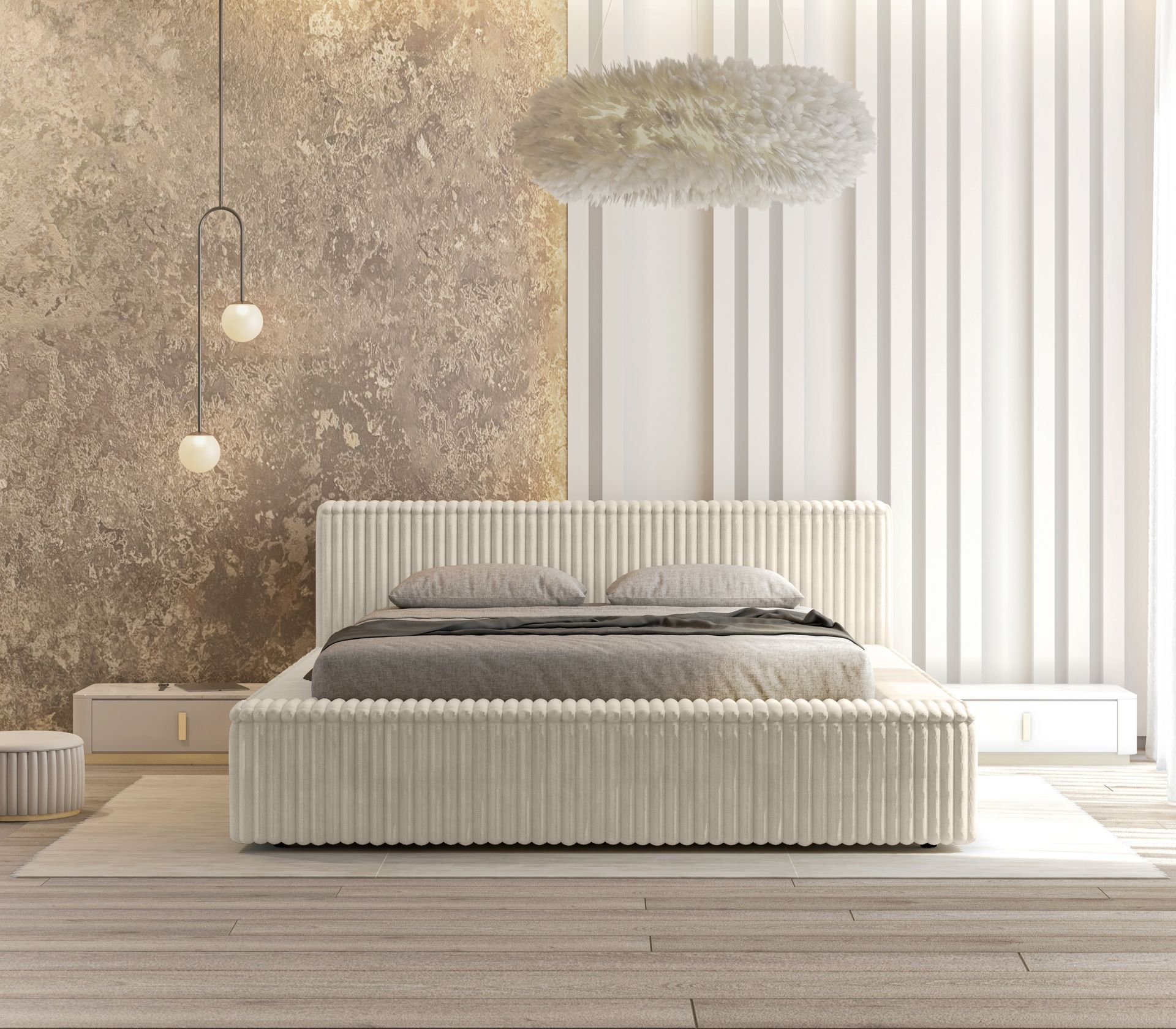 Teddy Bed Lune met opbergruimte