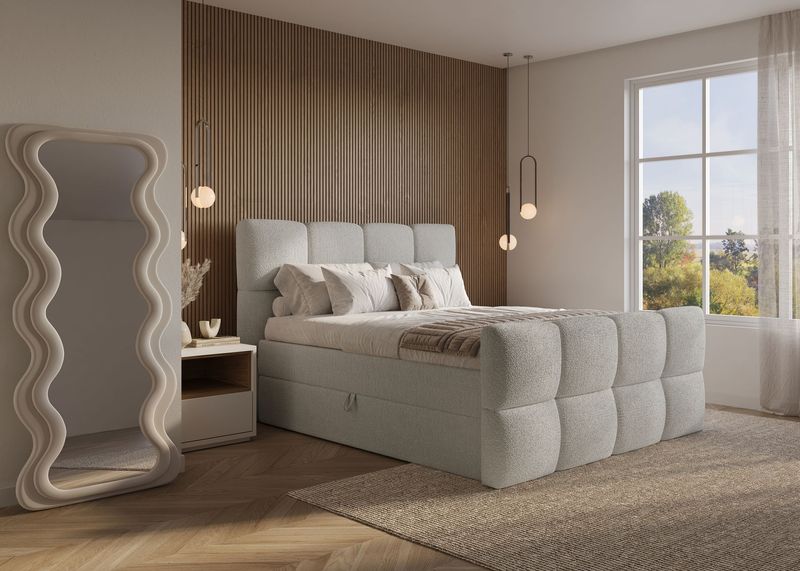 Boxspring met opbergruimte Nori Boxspring met opbergruimte Nori