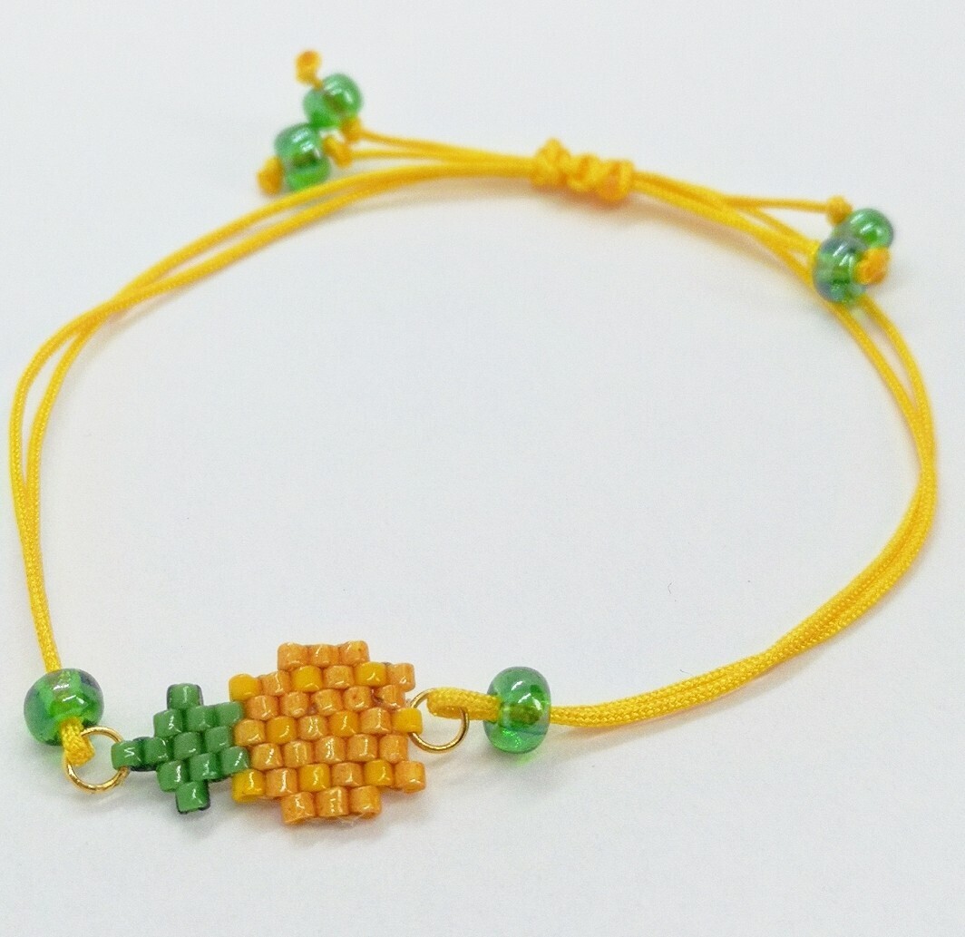 Pineapple bracelet