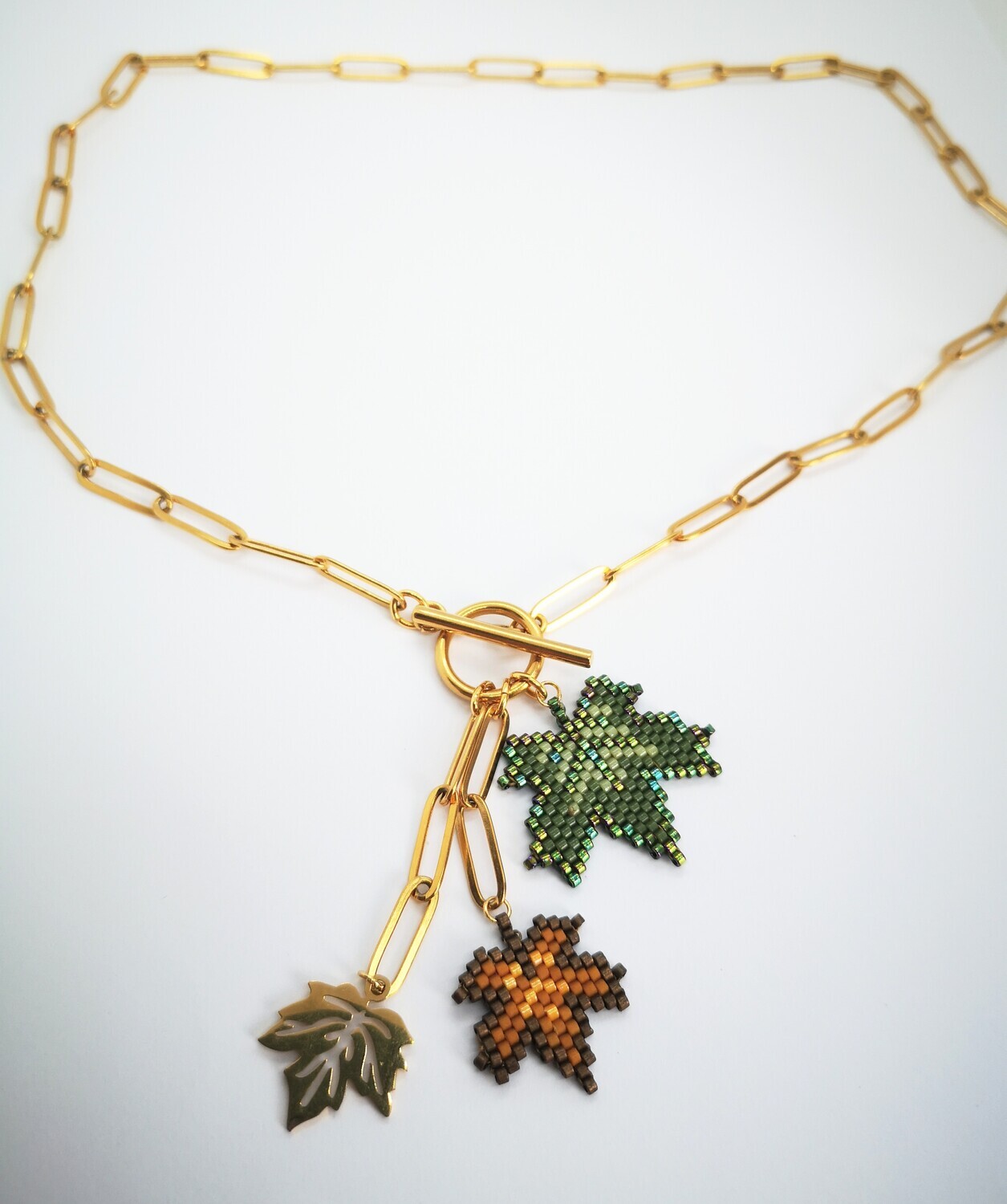 "Leaves " necklace