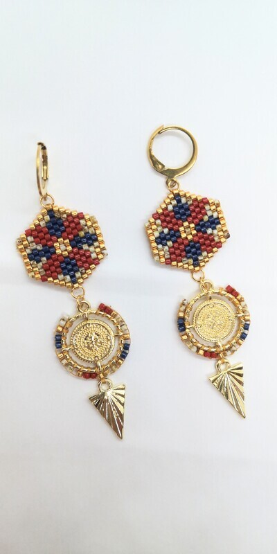 &quot;Zeehelden&quot; earrings