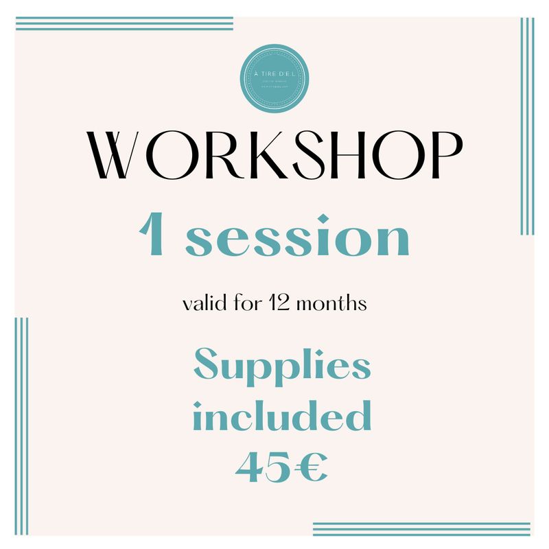 Workshop 1 session supplies included