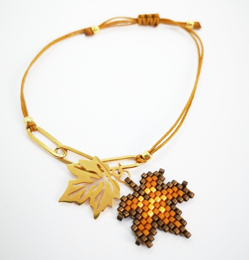 "Leaves" bracelets
