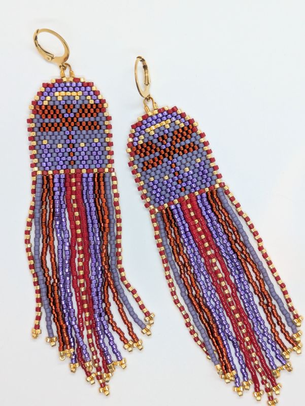 "La Belle Epoque" Fringe earrings