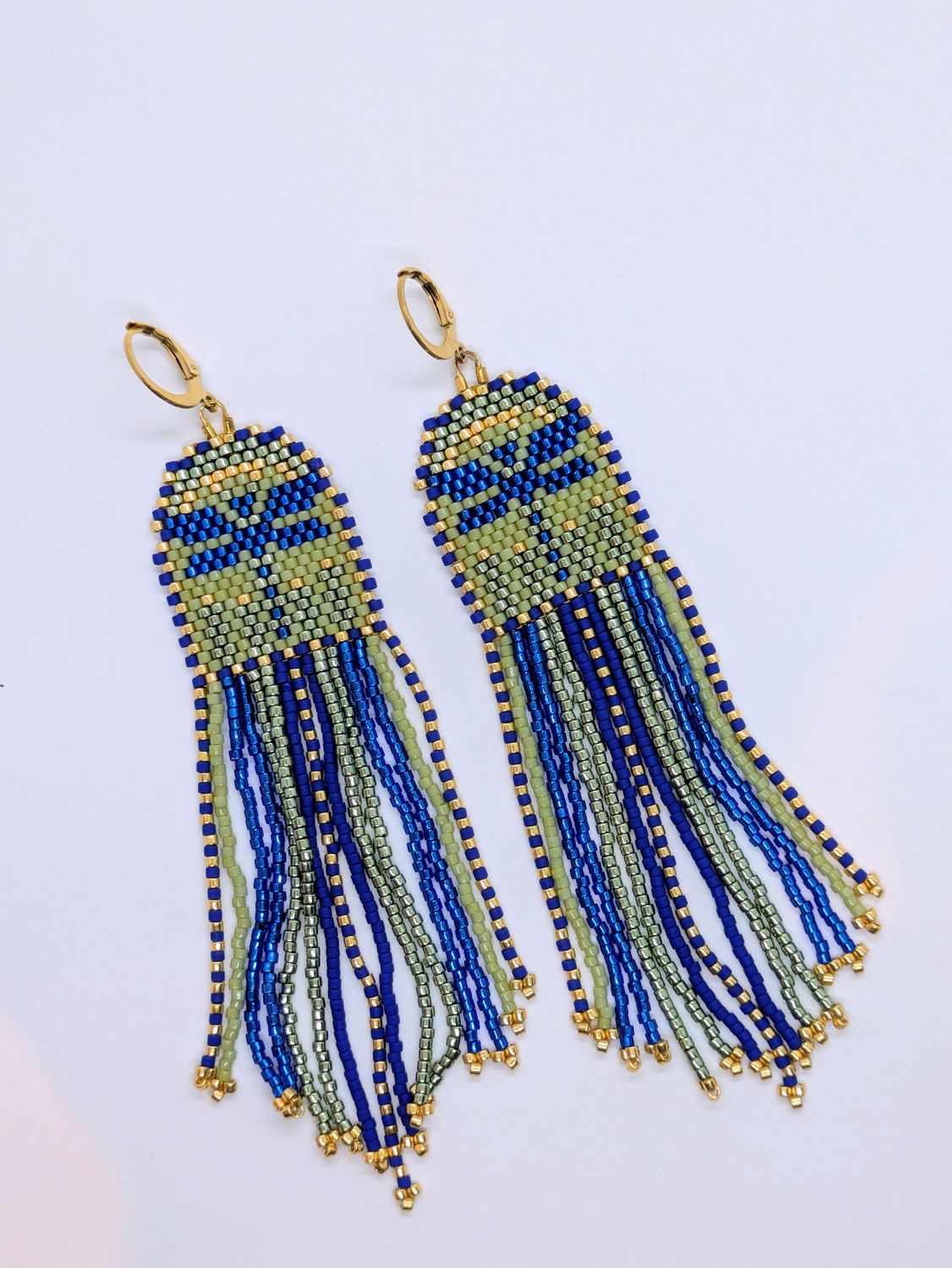 "La Belle Epoque" fringe earrings