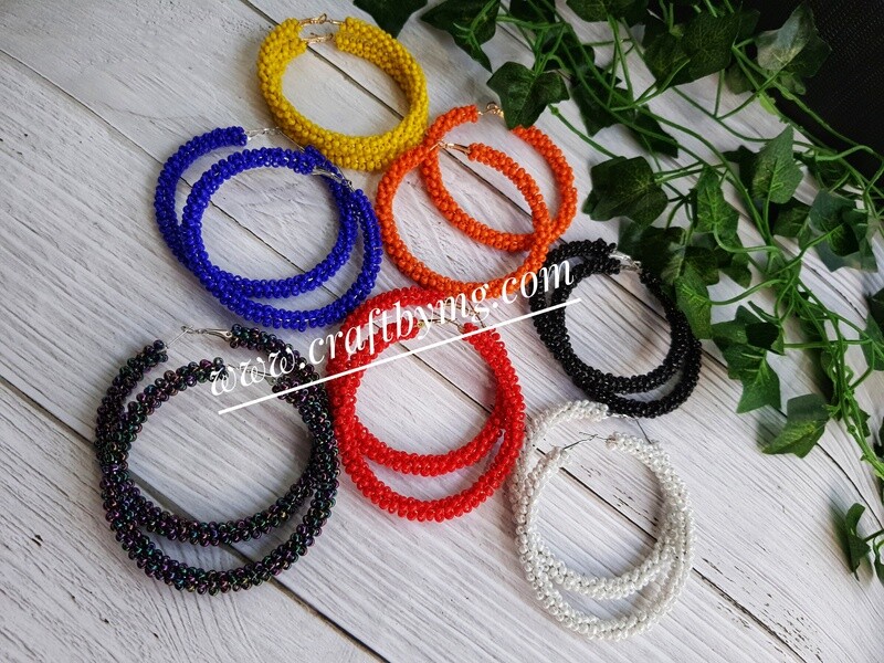 Funmilayo hoop earrings
