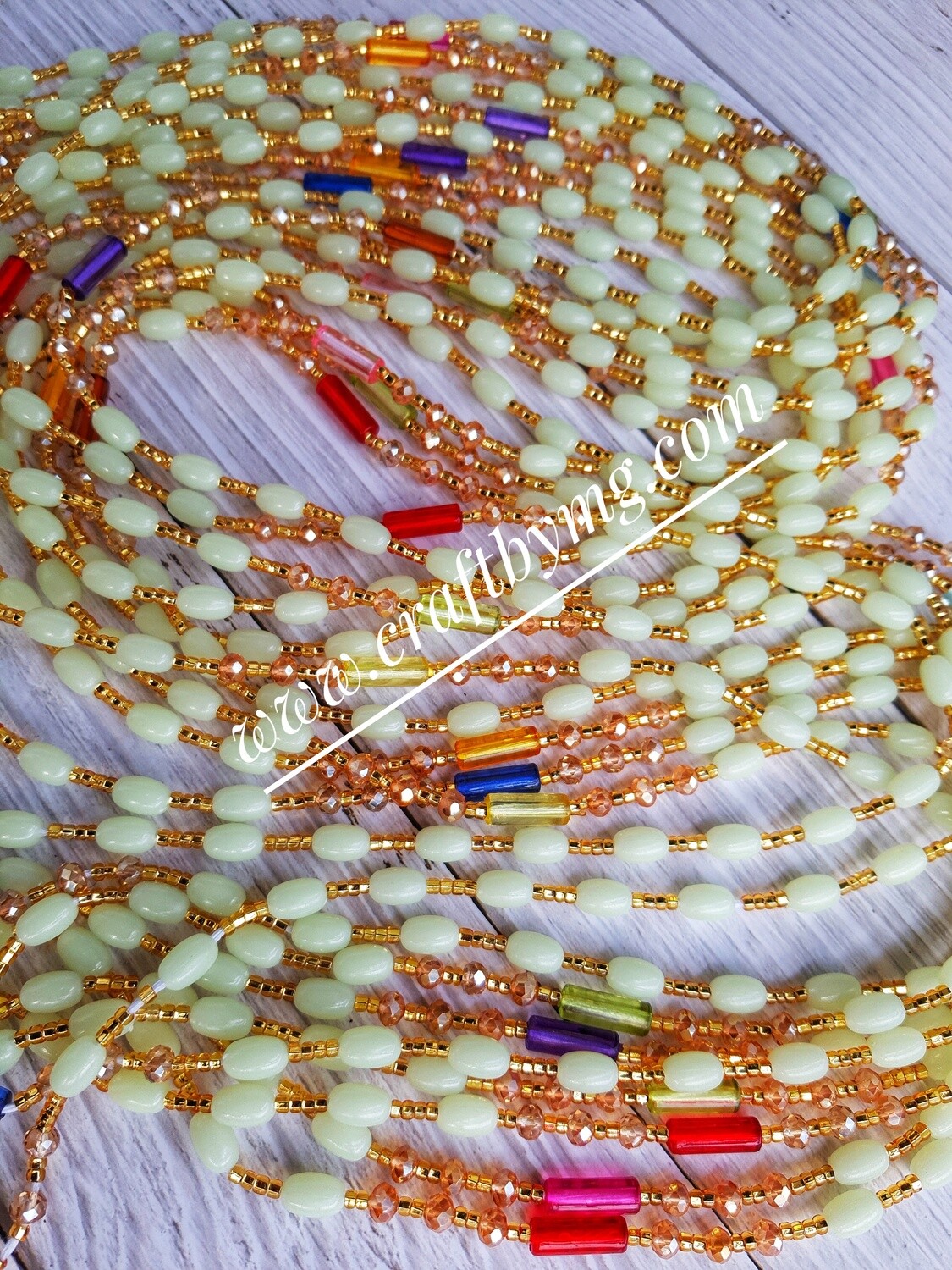 NKEM Waistbeads (Glow In The Dark)