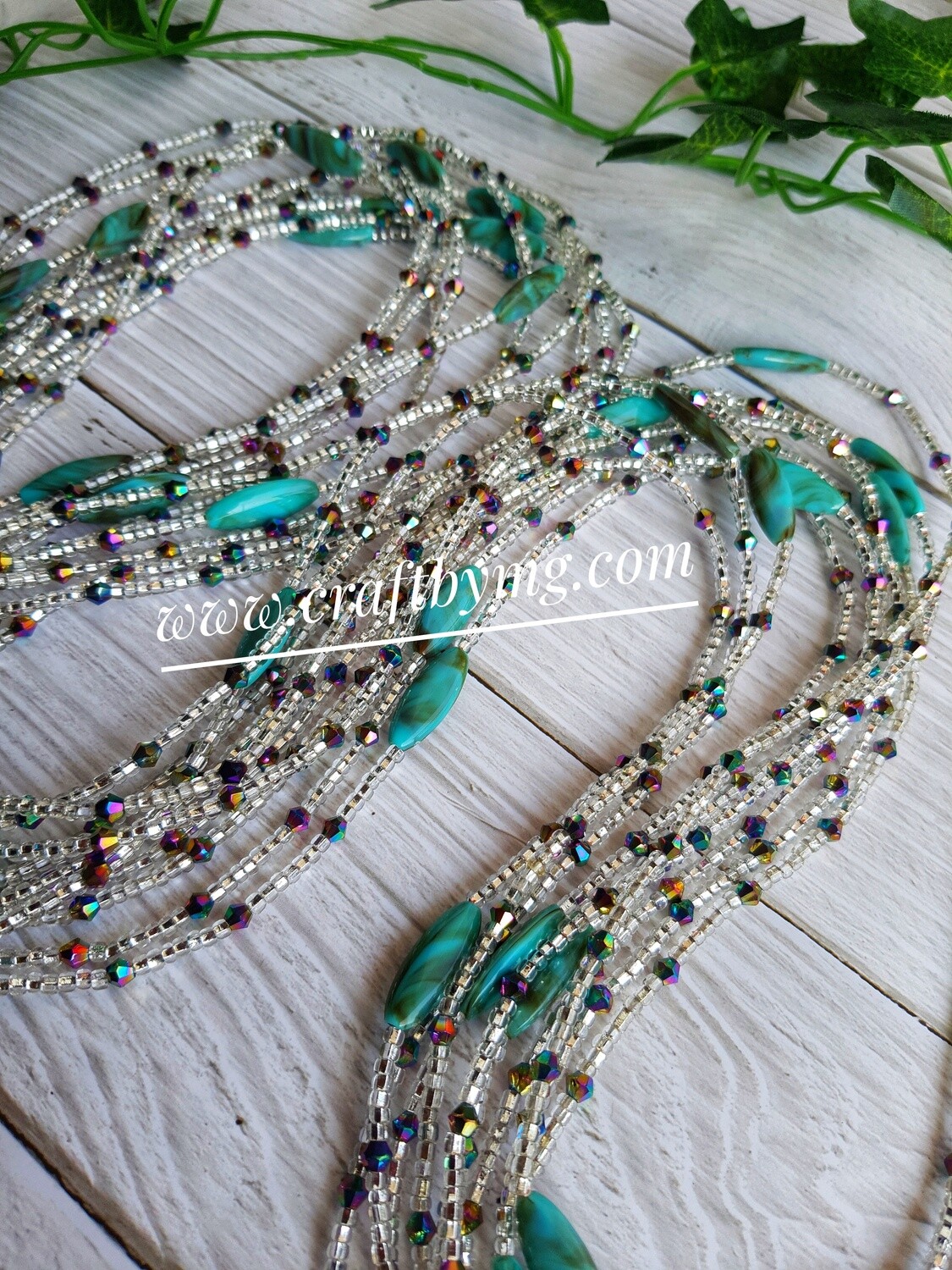 LILIAN Waistbeads (Iridescent)