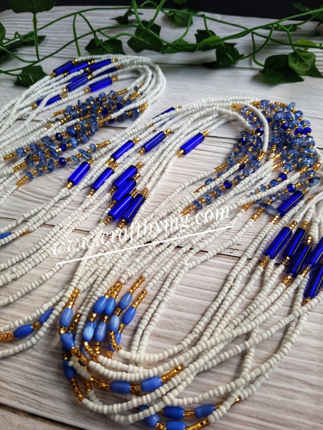 BETTY waistbeads (Blue)
