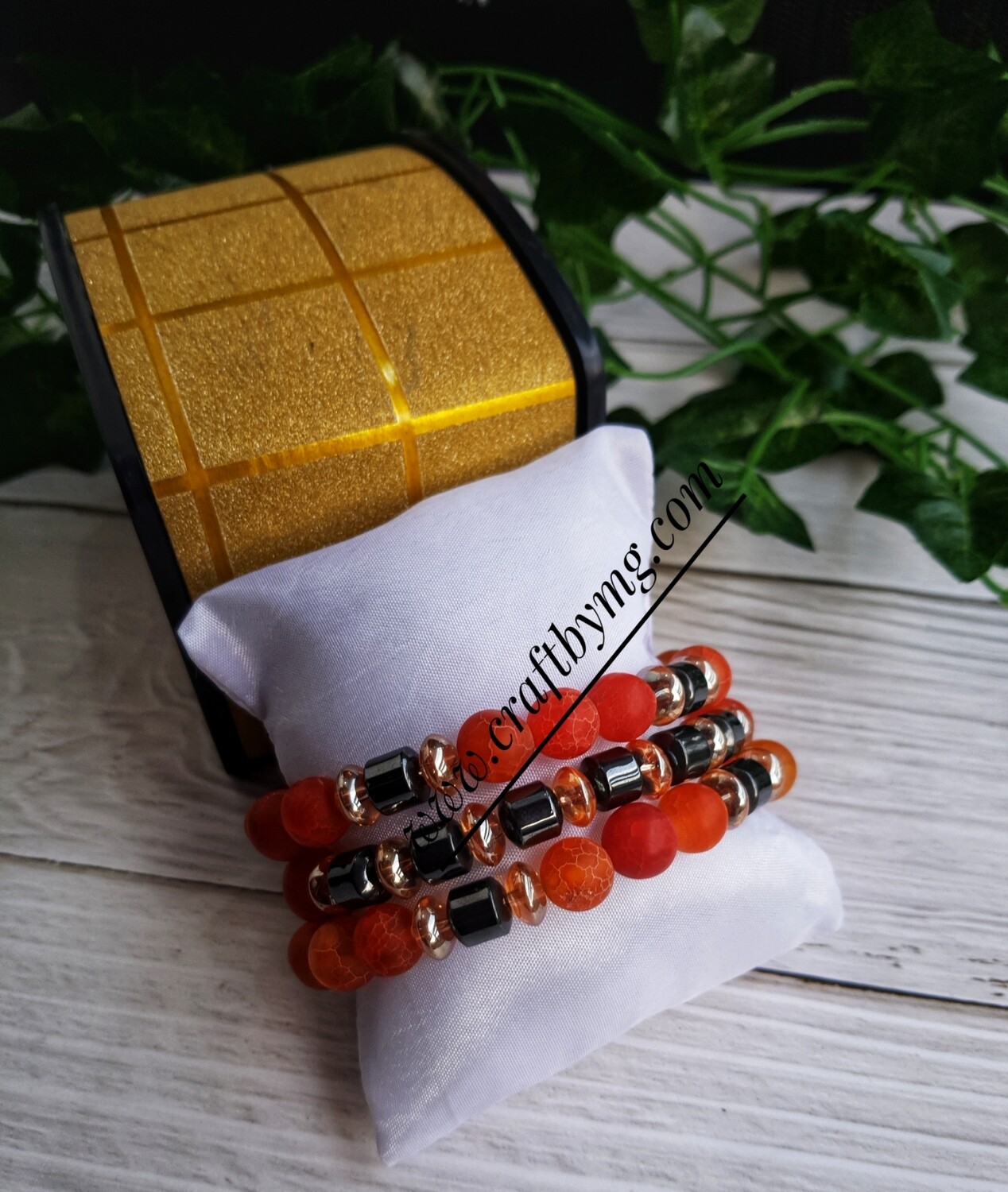 CHIGO Gemstone Bracelets (3piece as Seen In Pic)