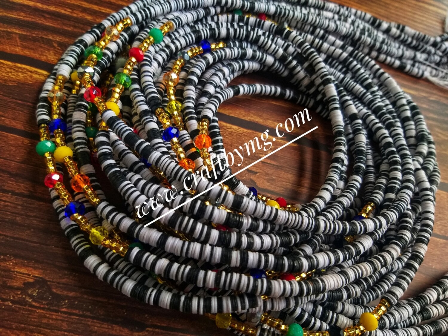 Vinyl waistbeads 1