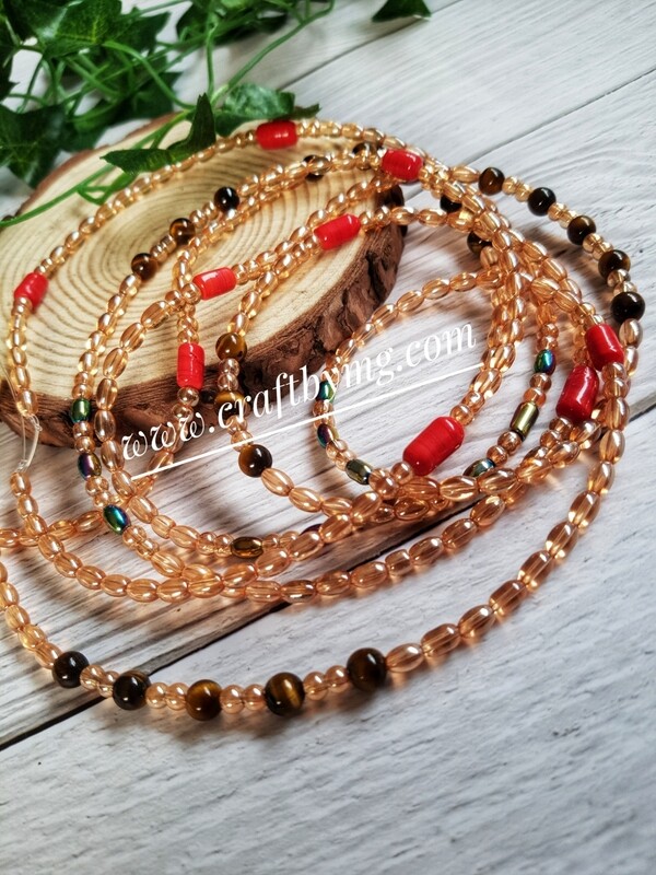 IDA waistbeads SET -3 Layers- (Not for Wholesale)