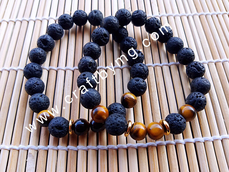 ADE Gemstone Bracelets -A Pair-
