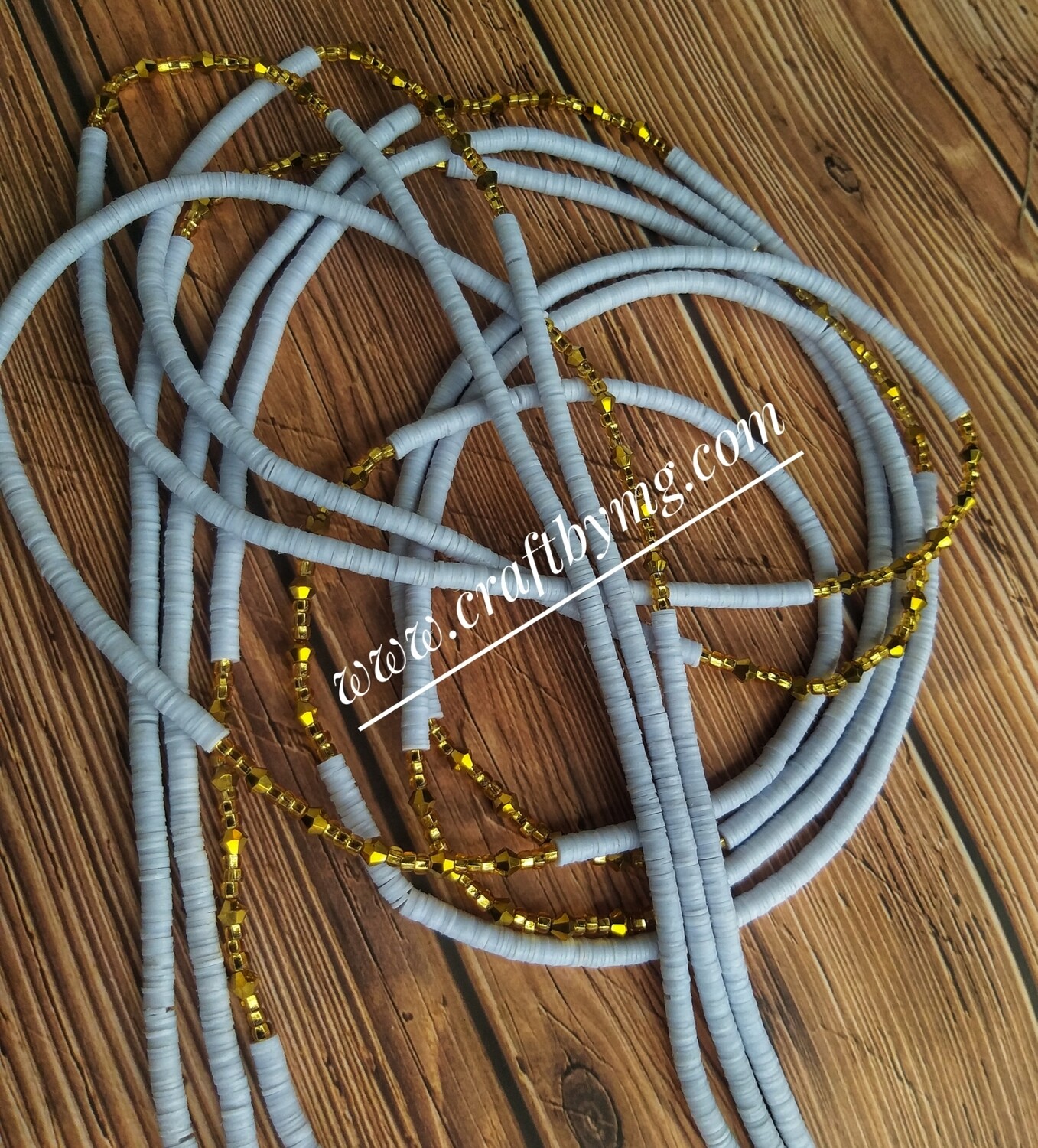 UDUAK Waistbeads (white)