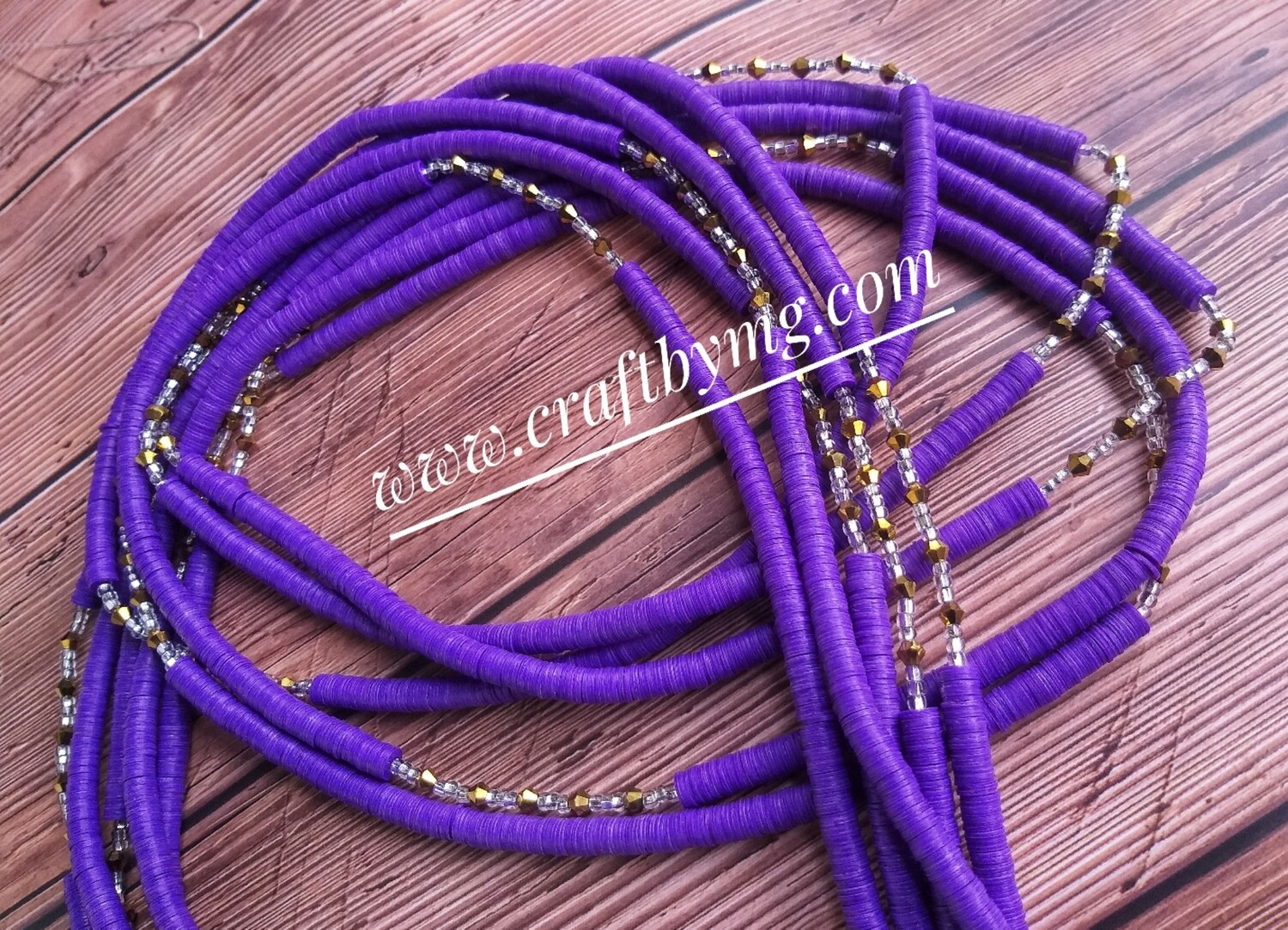 UDUAK Waistbeads (purple)