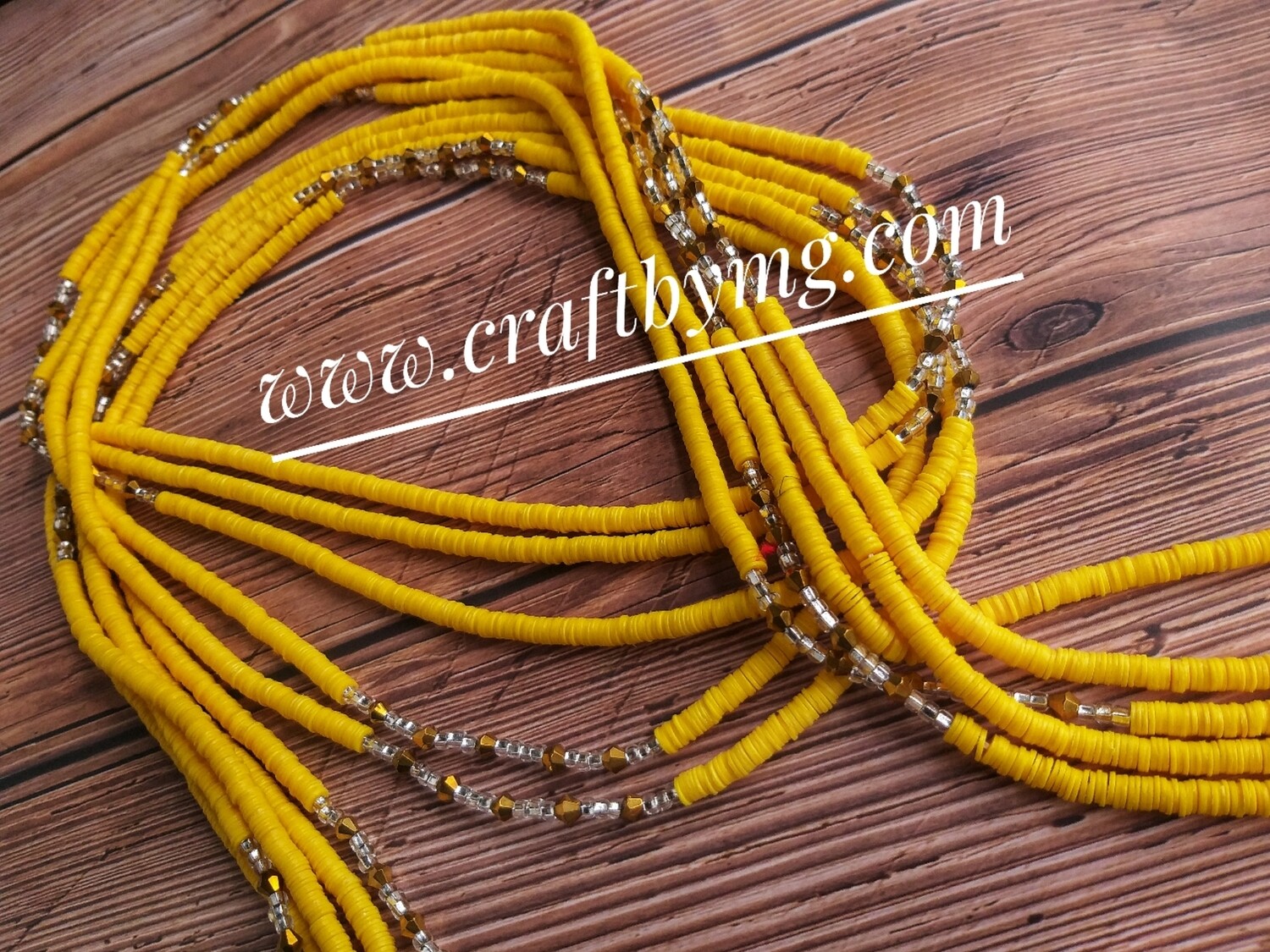 UDUAK waistbeads (yellow)
