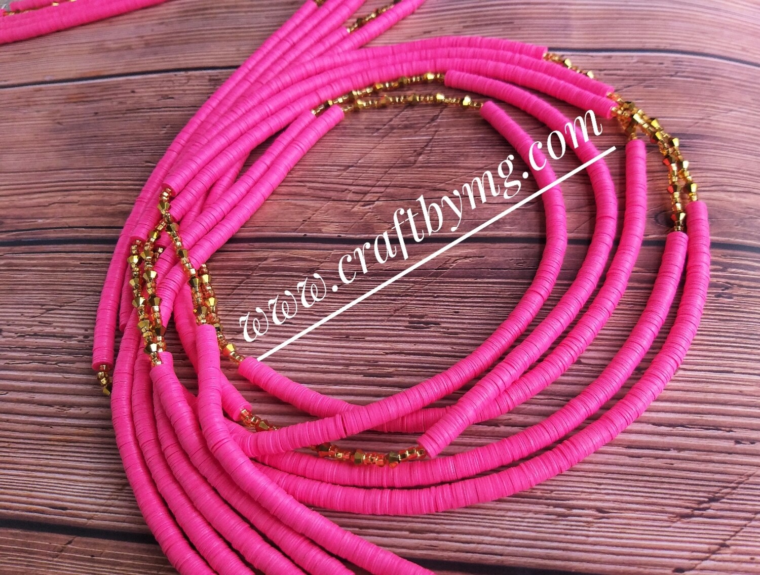 UDUAK waistbeads (Pink)