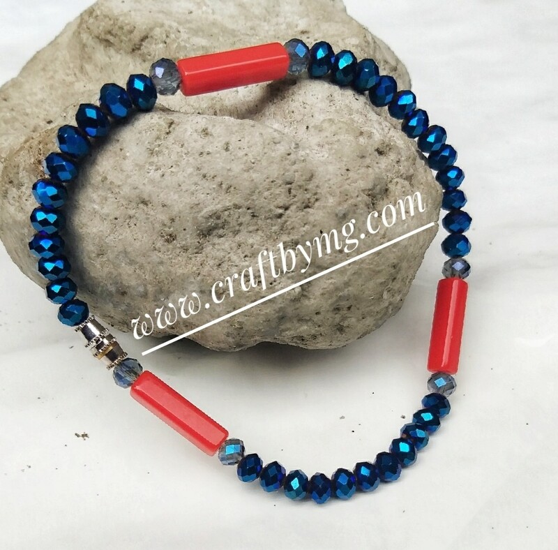 MERCY Anklet (Blue)