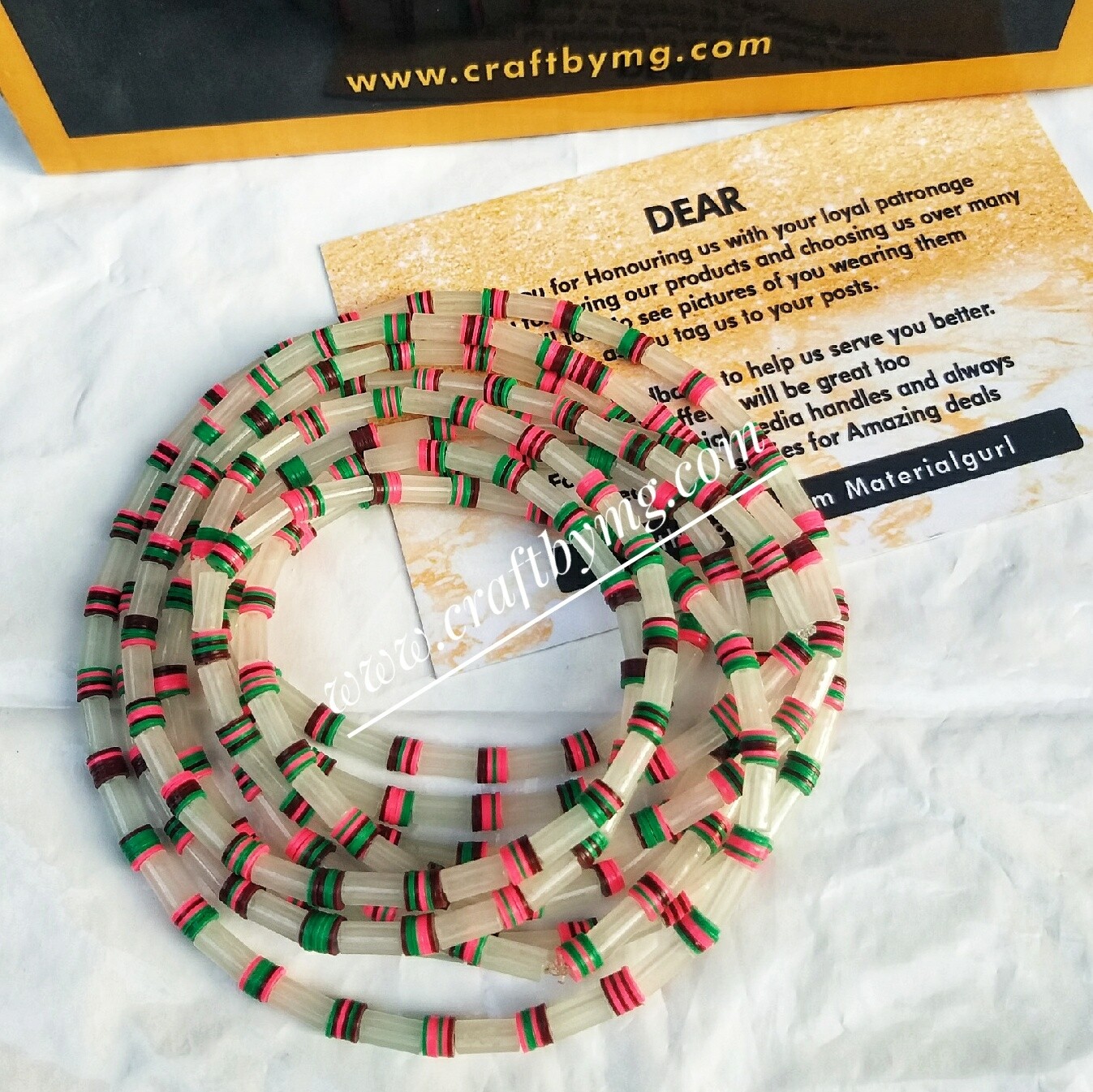ZURI Waistbeads (Glow In The Dark)