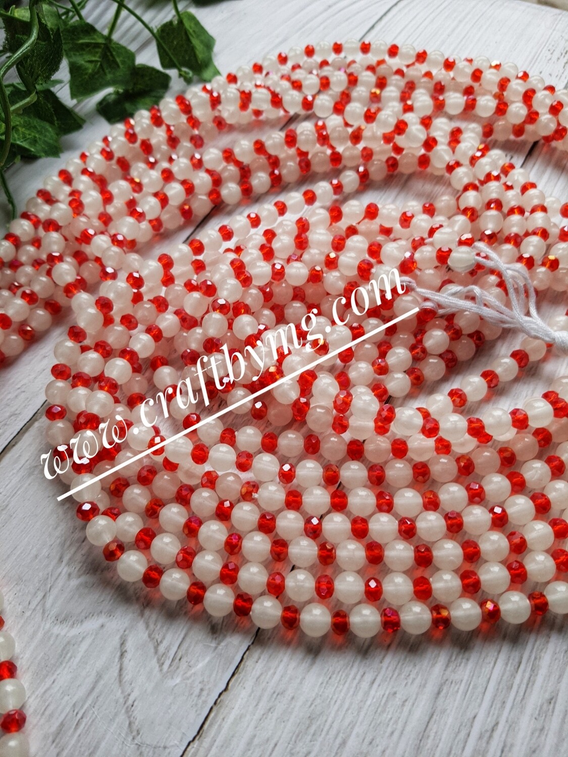 LYSHA Waistbeads Red (Glow In The Dark)