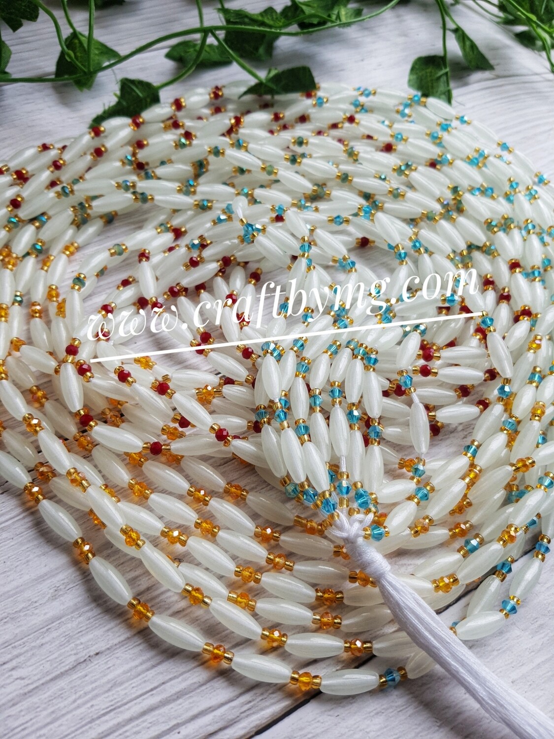 MEGHAN Waistbeads (Glow in the dark)