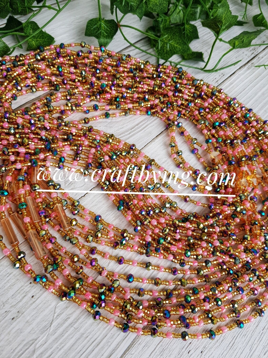 CHRISTY Waistbeads (Pink)