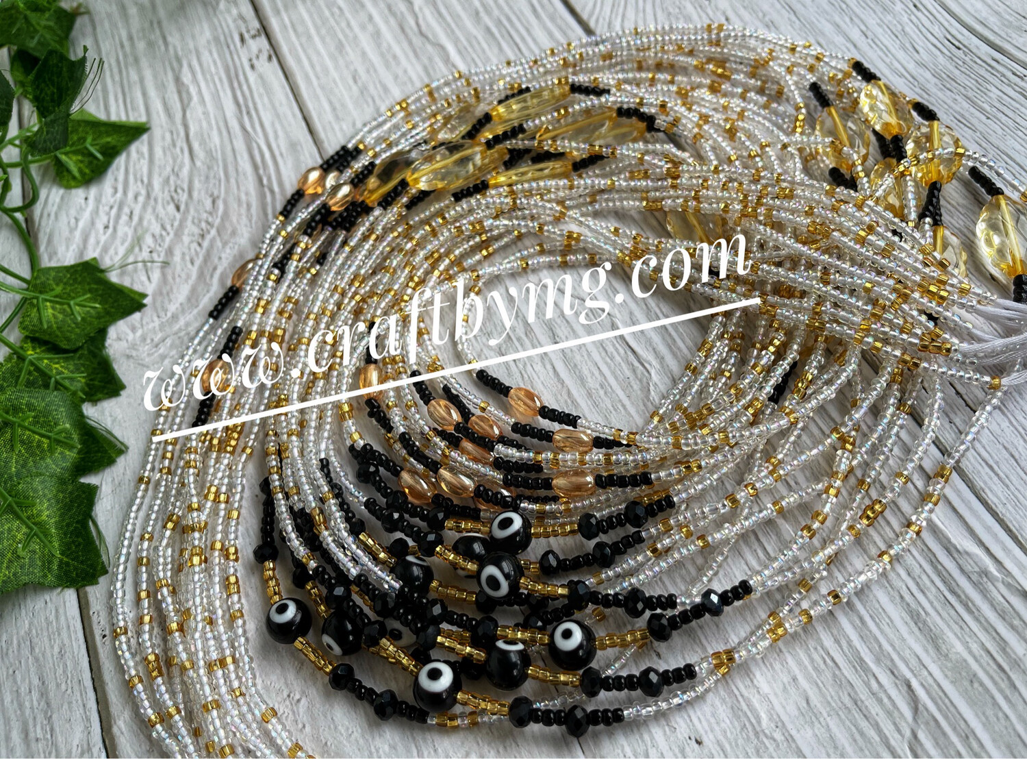 IVY Waistbeads Black