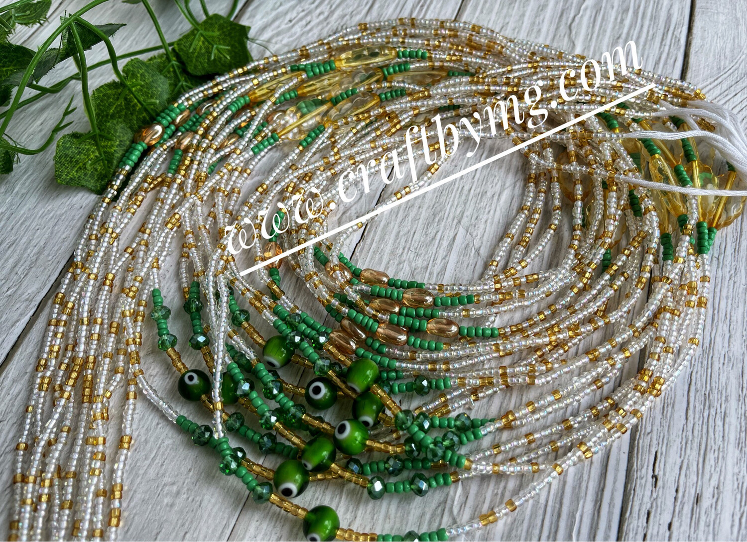 IVY Waistbeads Green
