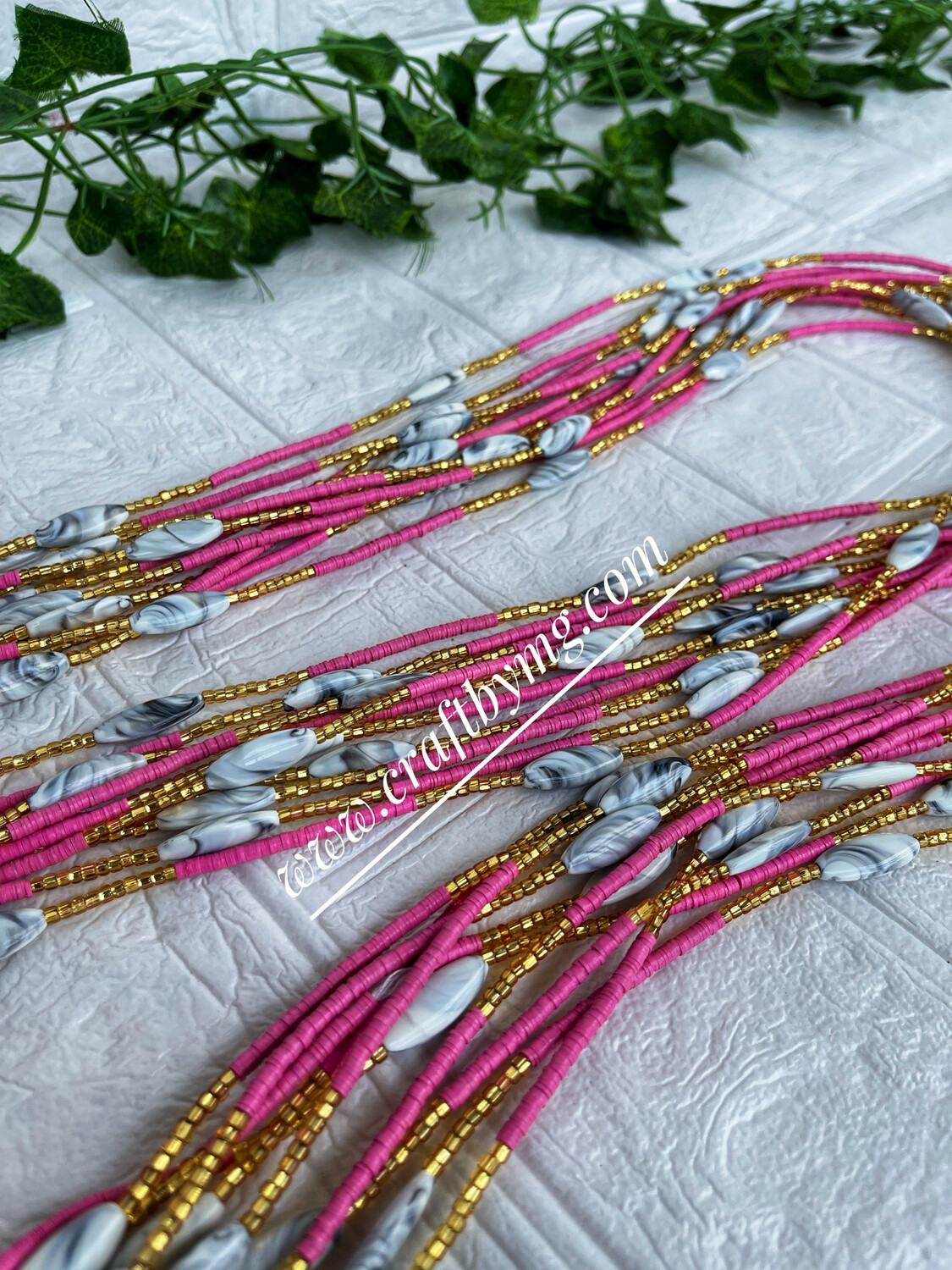 RITA Waistbeads (Pink)