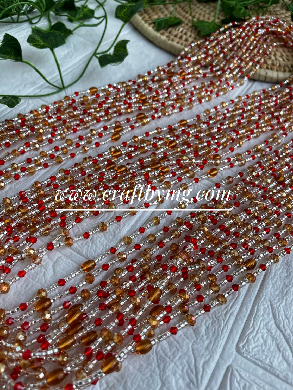 LIMMY Waistbeads (Red)