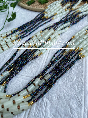 NIkA Waistbeads Iridescent (Glow In The Dark)