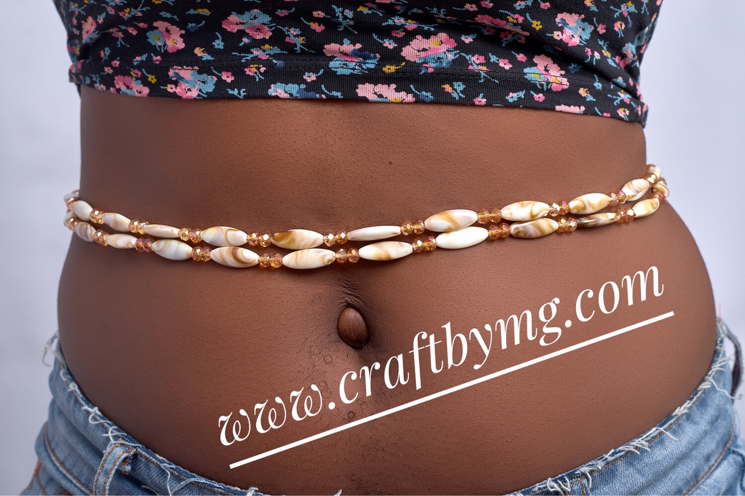 DENISE Waistbeads (Cocoa)