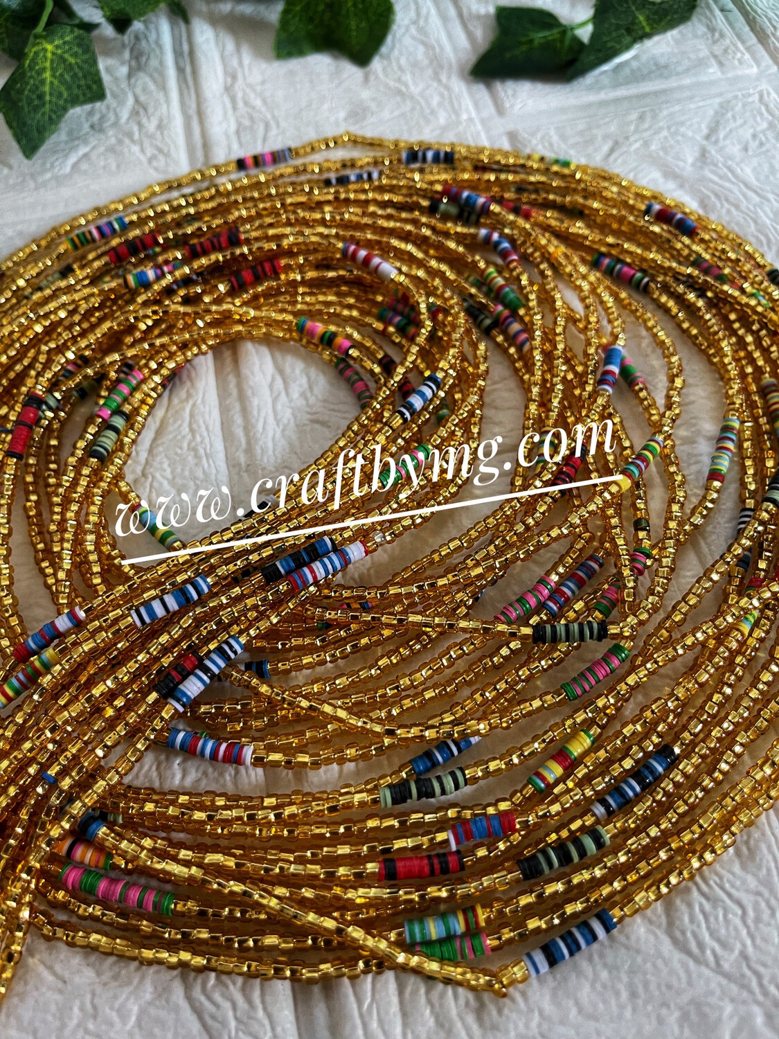 FIDELIA Waistbeads -Gold-