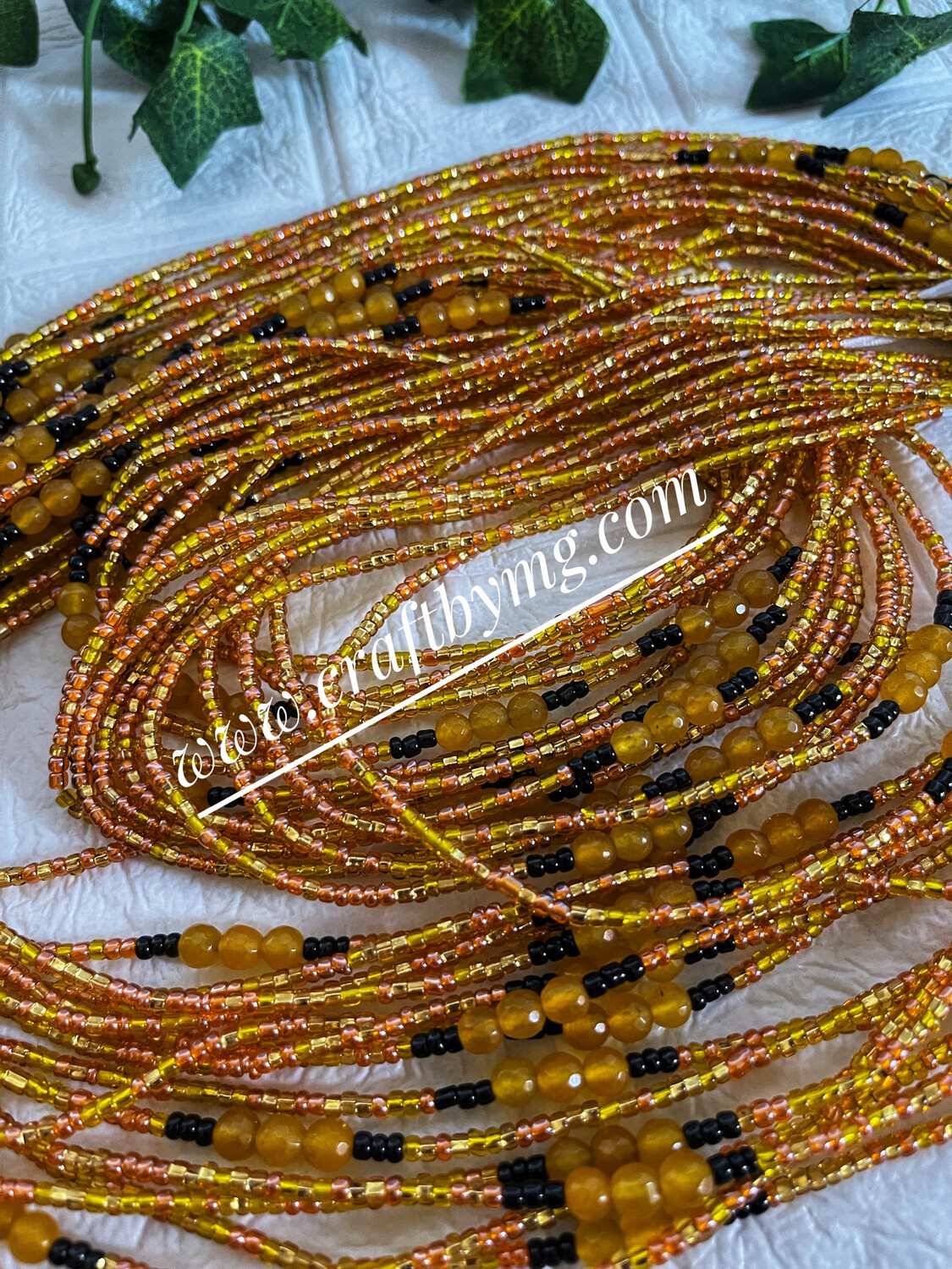 YELLOW TOPAZ Waistbeads