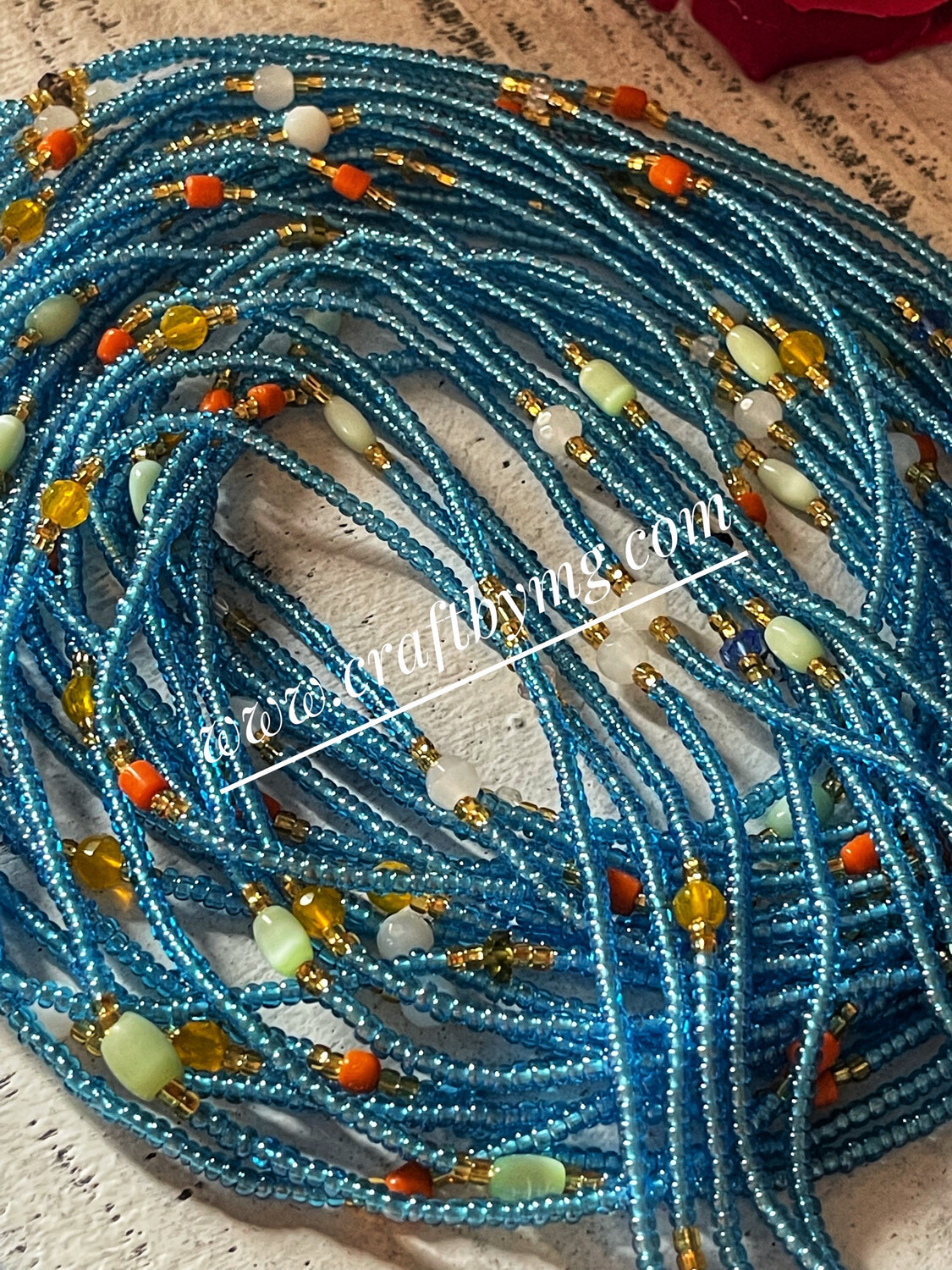 CHINNY Waistbeads (Torquoise)