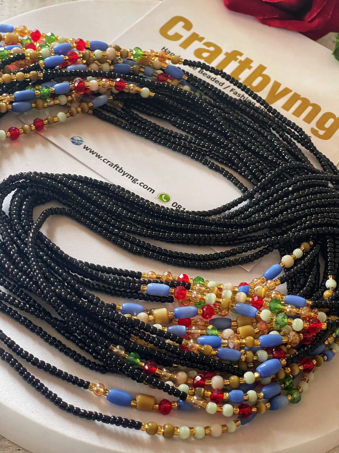 TRACY Waistbeads (Black)