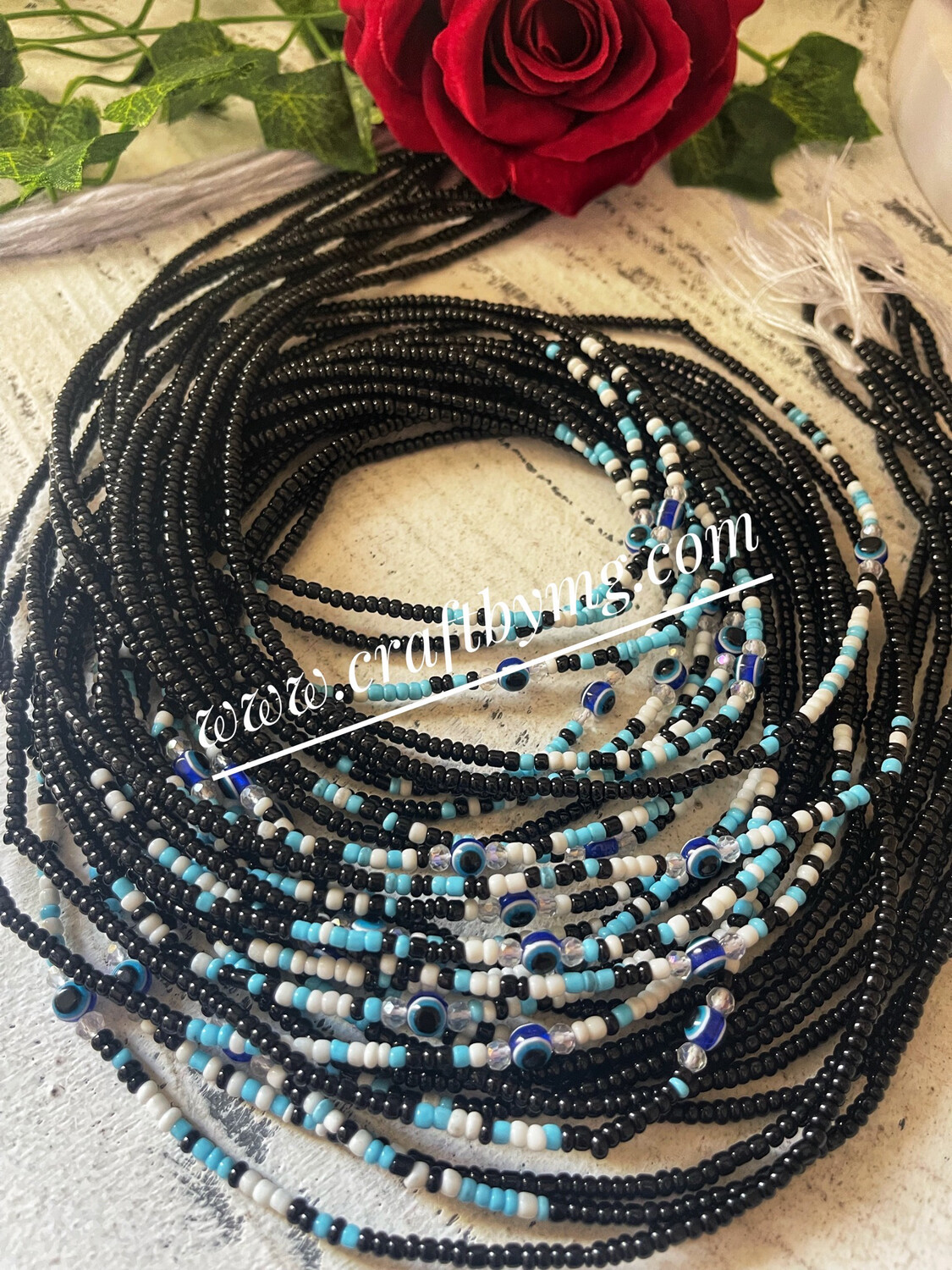 CHARLOTTE Waistbeads (Black)