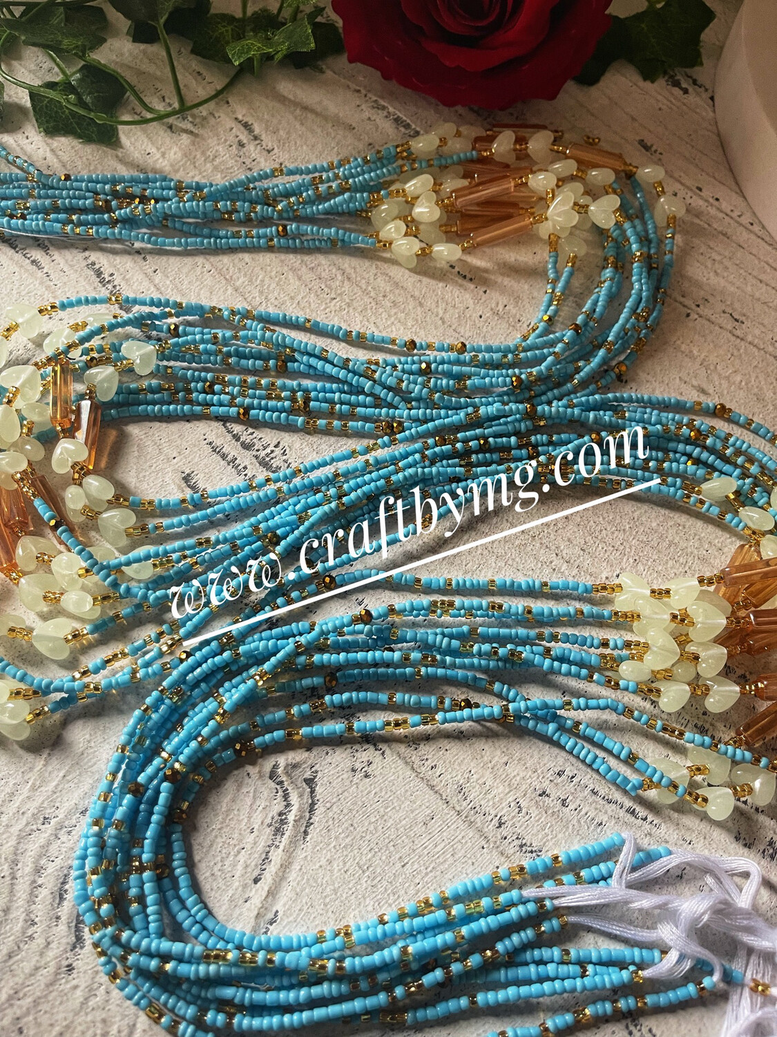 MIRA Waistbeads (Torquoise)