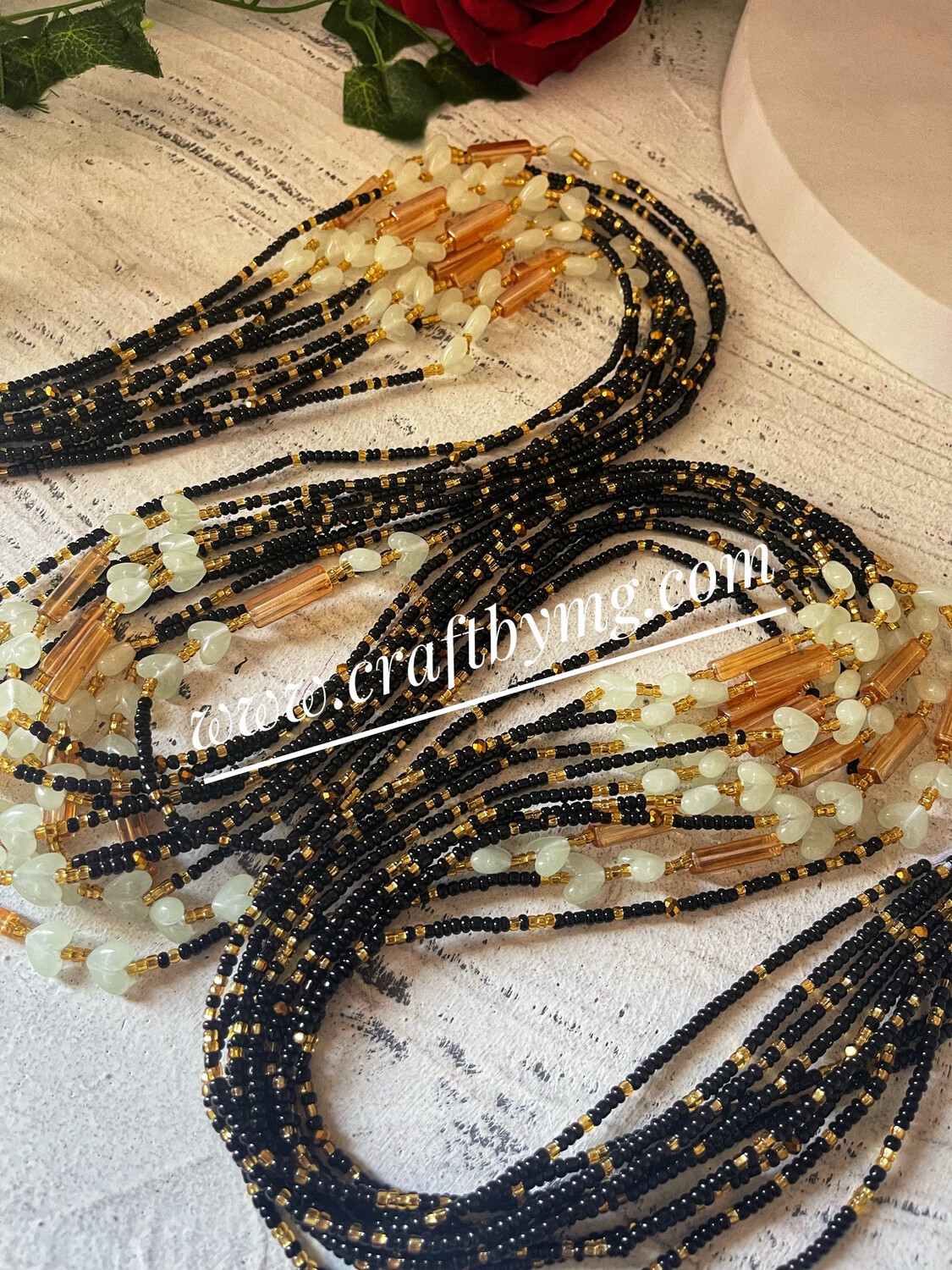 MIRA Waistbeads (Black)