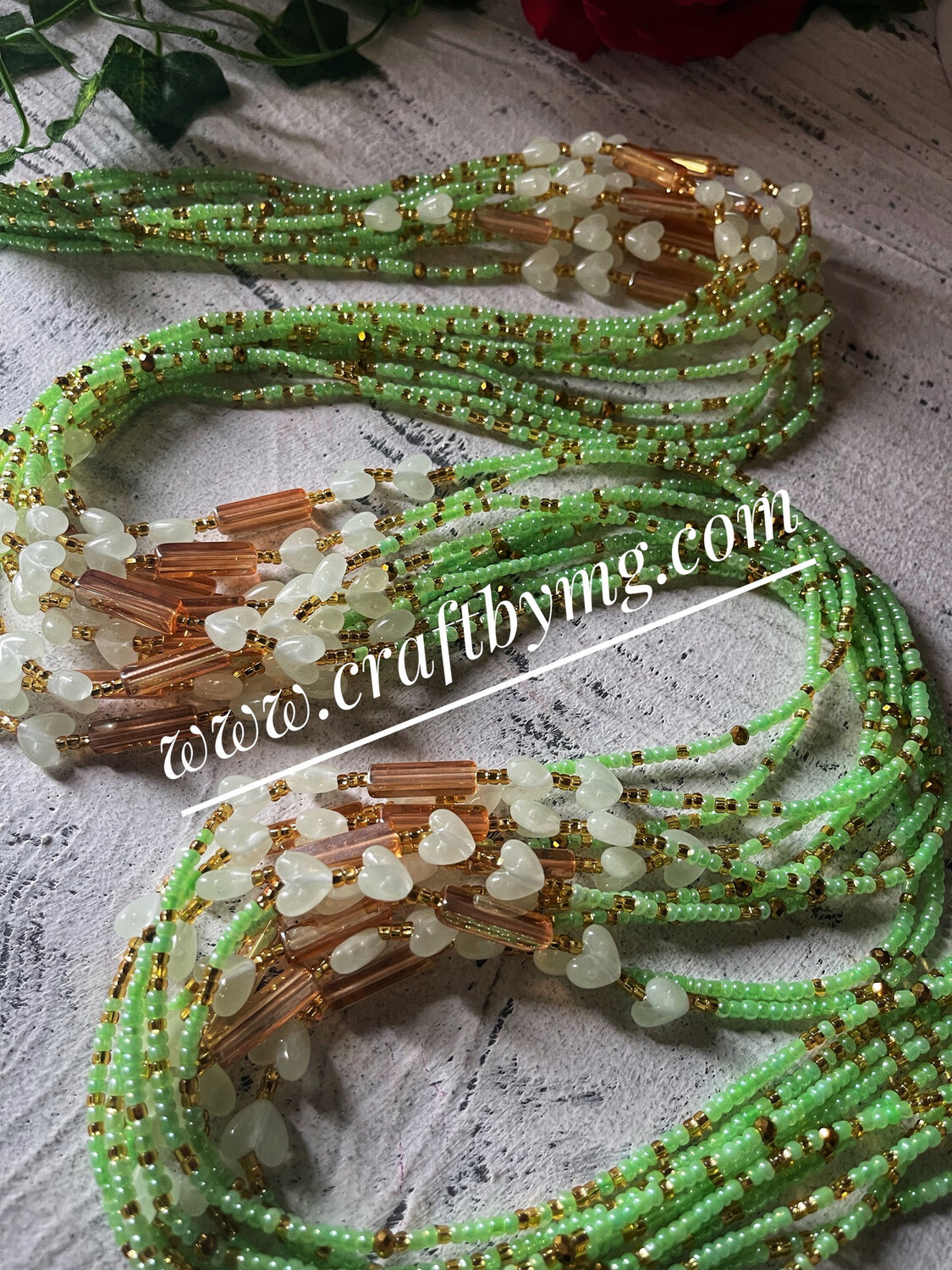 MIRA Waistbeads (Mint Green)